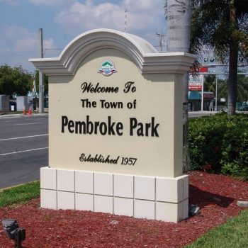 Pembroke Park Sign