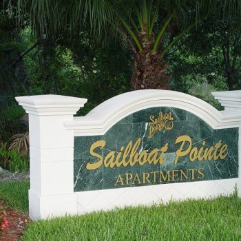 Sailboat Pointe Sign